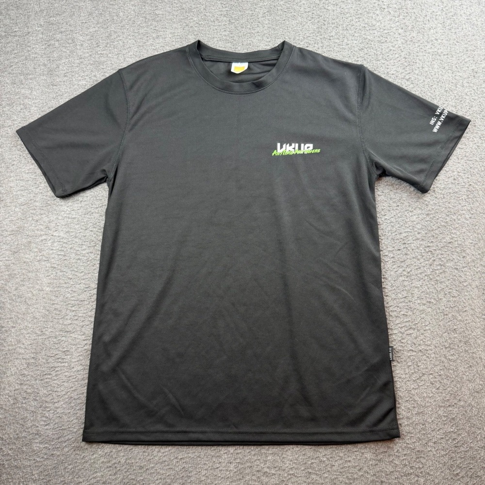Oren VKUP Graphic Performance T-Shirt Men's L Black Cool Fit Short Sleeve Tee